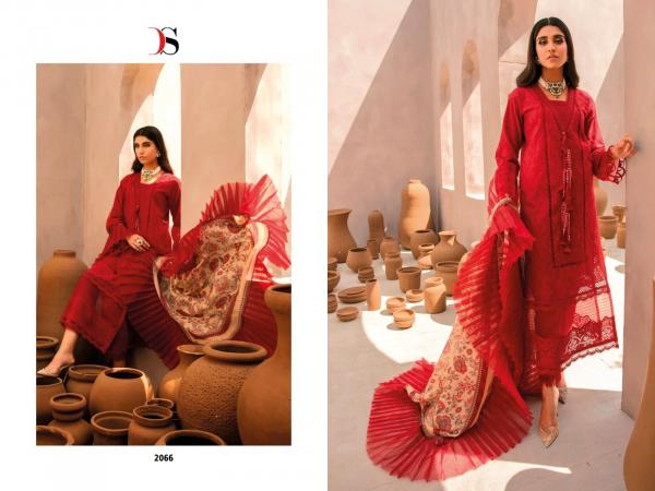 Deepsy Grandur Luxury Cotton  Designer Pakistani Suit Collection